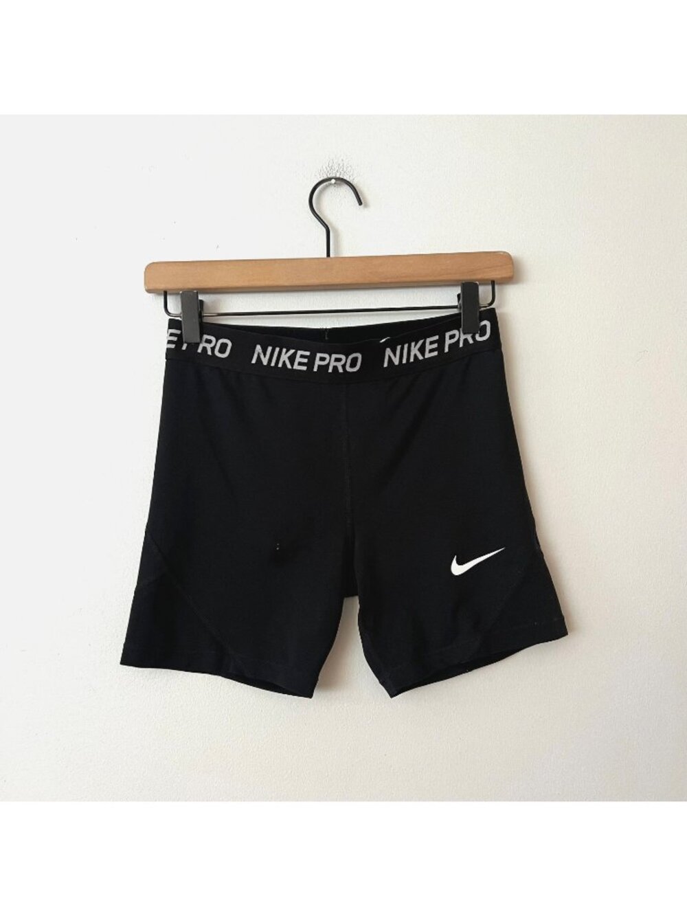 Nike Dri-Fit Black Compression Shorts 5" Women's Size XL